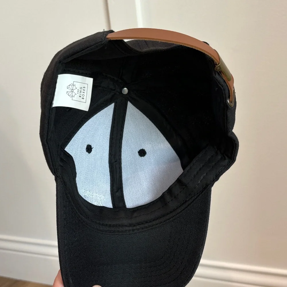 Black "Future Mrs." Embroidered Baseball Cap - Picture 4 of 4